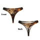 thumbnail image 3 of Balery Cool Fire Lion Tangas de Algodón para Mujer con Estampado – Ropa Interior Sexy, Transpirable, G-string-3X-Large, 3 of 6