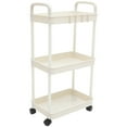 thumbnail image 3 of WRISTBIQUE Cart Storage Rack PP Material For Homeowners Indoor Use 1Set 28.3X14.9X10.9In, 3 of 8
