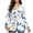 Butterfly Daisy, variant on Psesaysky Butterfly Daisy Print Blazers for Women Work Casual Office Business Suits, Open Front Long Sleeve Jackets with 2 Pockets, Plus Size One Button Slim Fit Blazer Coat, Stretch Trendy Outerwear