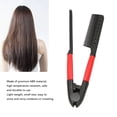 thumbnail image 4 of Hair Straightening Comb, Portable Rounded Comb Teeth V Shaped Straight Comb 3Pcs Safe High Temperature  Multipurpose  For Knotty Hair, 4 of 8