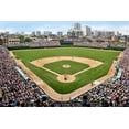 thumbnail image 2 of Malvin, Larry 14x11 Black Ornate Wood Framed with Double Matting Museum Art Print Titled - At the Ballpark, 2 of 4