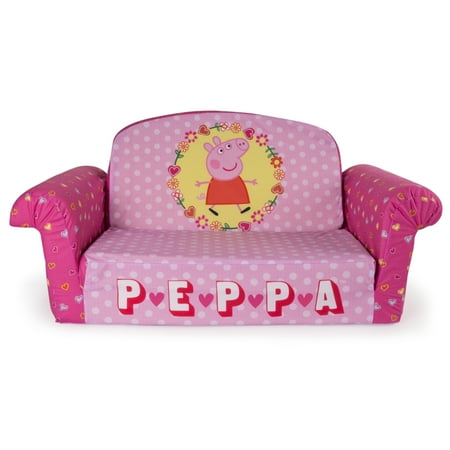 Marshmallow Furniture Children S 2 In 1 Flip Open Foam Sofa
