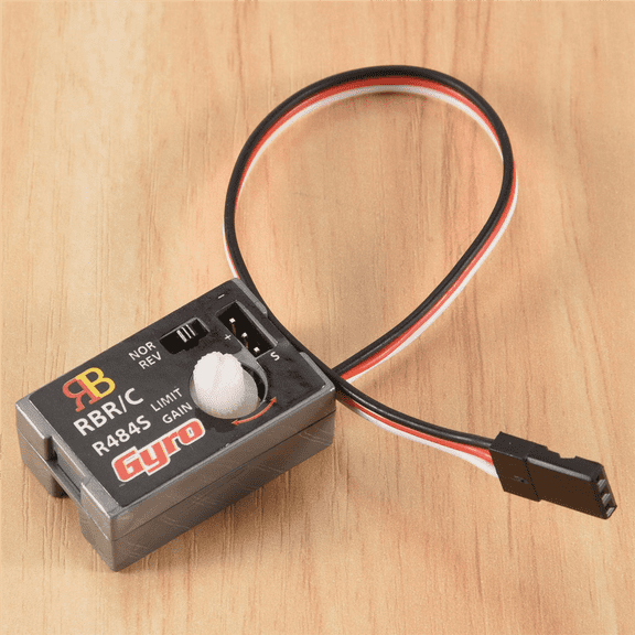 Mini Gyro Gyroscope for D12 1/10 RC Car Drift Racing Steering Output Integrated Compact Light-Weight Design