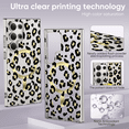 thumbnail image 7 of Compatible with Galaxy S22 Ultra Luxury Cute Leopard Patterned Case Shockproof Slim TPU Flexible Silicone Rubber Gel [Compatible with MagSafe] Phone Cover for Samsung Galaxy S22 Ultra 6.8 inch, Black, 7 of 7