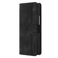 thumbnail image 2 of Wallet Case for Samsung Z Fold 3, Smile Design Premium Leather Credit Card Holder Wallet RFID Blocking Case with Wrist Strap Stand Magnetic Flip Cover for Samsung Galaxy Z Fold 3, Black, 2 of 5