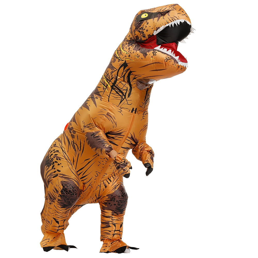 Jurassic World Adult Child Inflatable Tyrannosaurus Rex T-Rex Costume Dinosaur 