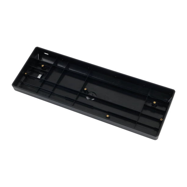 Estuche de PláStico para Teclado MecáNico 60% la Carcasa de PláStico Se Adapta una la MayoríA de los Mini Teclados MecáNicos GH60 A60 DZ60 XD60 Negro