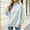 Gray, variant on Fengqque Women's Hooded Double Breasted Trench Coat Notch Lapel Mid Length Winter Coat for Women Long Sleeve Casual Fall Outerwear with Side Hand Pockets Multi Colors