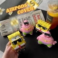 thumbnail image 3 of 3D Cartoon Sponge Anime Headphone Charger Protective Case for Apple Airpods 1/2/3/Pro, 3 of 5