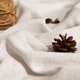thumbnail image 4 of Cortinas Jinchan de lino, color beige, filtro de luz cruda, 50 x 54 cm, 2 paneles, 4 of 7