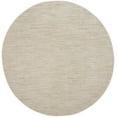 thumbnail image 2 of Nourison Noursion Essentials Solid Contemporary Ivory Beige 6' x Round Area Rug, (6' Round), 2 of 5