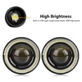 thumbnail image 4 of Luces Universales 2pcs 10W LED COB ANGEL Eyes Luz de circulación Luces de vehículo 3.0in, 4 of 7