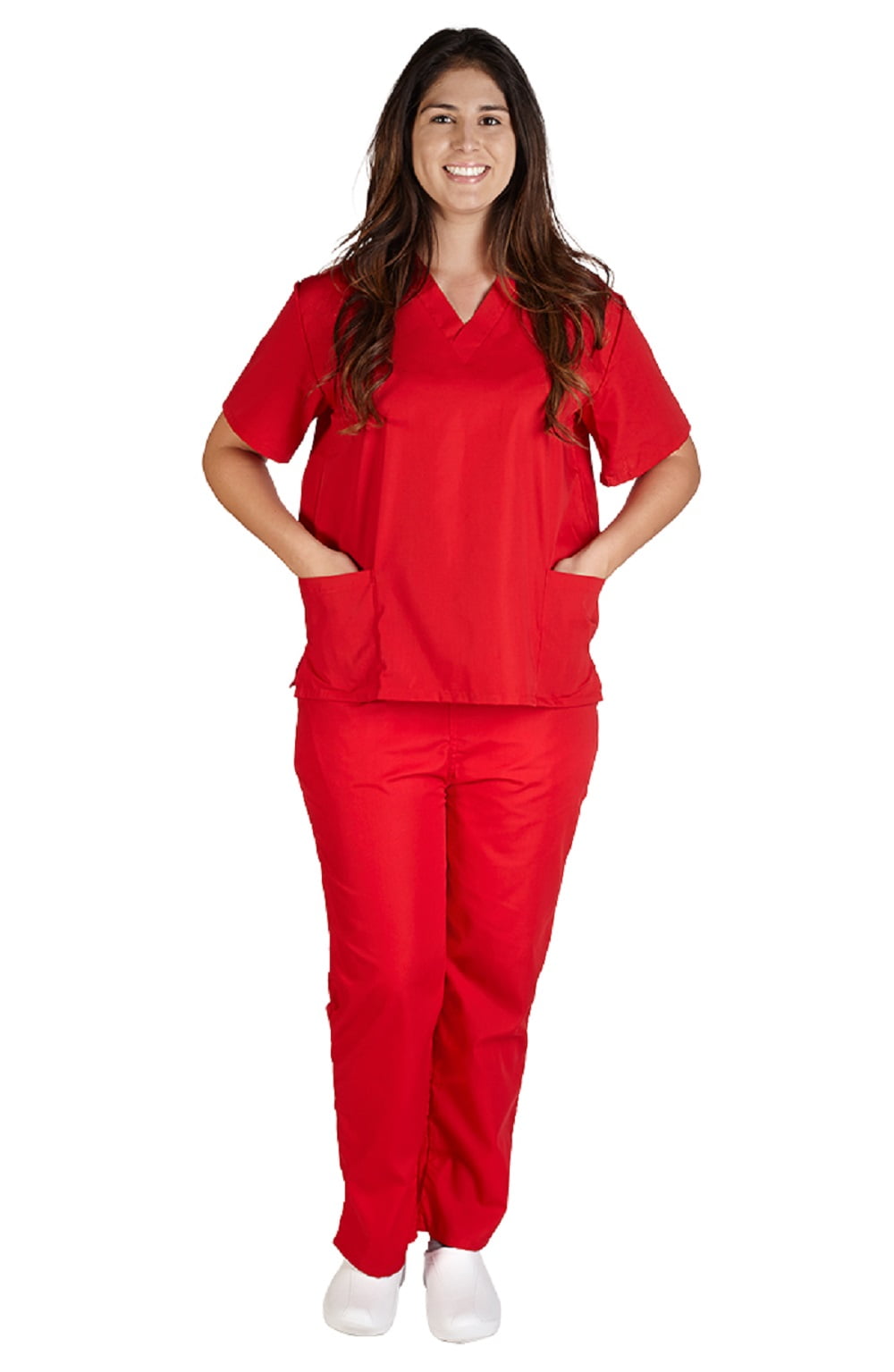 M&M Scrubs Solid Scrub Set FREE SHIPPING XXS TO 5XL