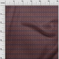 thumbnail image 2 of oneOone Organic Cotton Poplin Twill Fabric Argyle Flame Stitch_Printed Craft Fabric BTY 42 Inch Wide, 2 of 4