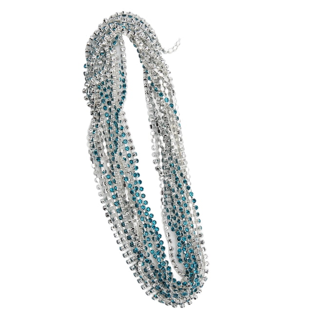 Rhinestone Chain Rhinestone Claw Chain Rhinestone Chain Belt Diy Rhinestone Chain Round Rhinestone Claw Chain 5 Yards Rhinestone Chain Strong Practicability Shiny Colorful Round