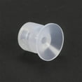 thumbnail image 3 of Clear Silicone Miniature Vacuum Suction Cup 20x5mm Bellow Suction Cup,4pcs, 3 of 5