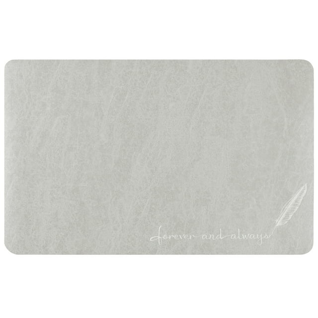 Pluma gris 20" x 32"