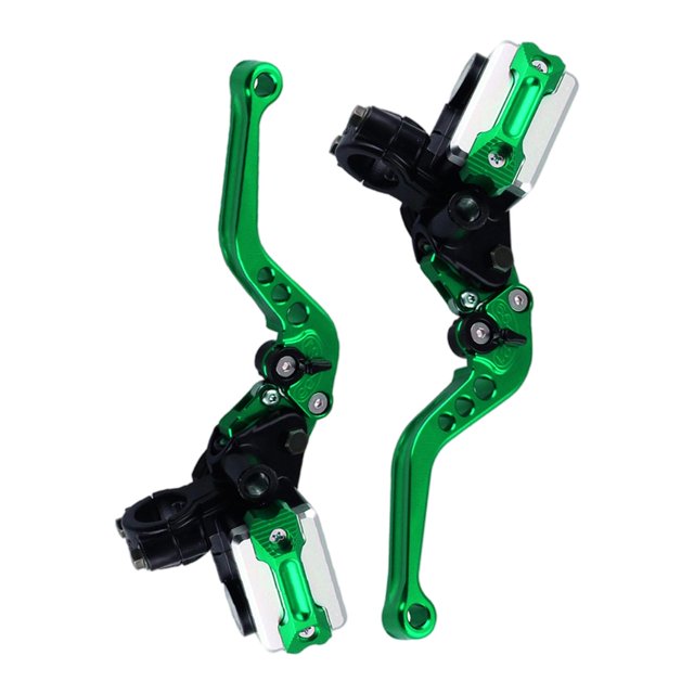 1 Par de Palancas de Depósito de Cilindro de Embrague de de Motocicleta Universal, 7/8 "22mm, Motocicleta Izquierda Derecha, Se la la adaptaciónción a verde Yotijar embrague hidráulico