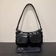 thumbnail image 3 of Bolso Hombro para Mujer Con Bolsillos Dobles Mano Piel Sintética (), 3 of 4