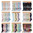 thumbnail image 3 of Compression Sock Combo Set: Sports Thigh-Highs, Yoga Socks, Compression Socks, and Calf Sleeves, 3 of 5