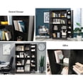 thumbnail image 3 of Sauder HomePlus Storage Engineered Wood Cabinet in Raven Oak, 3 of 13