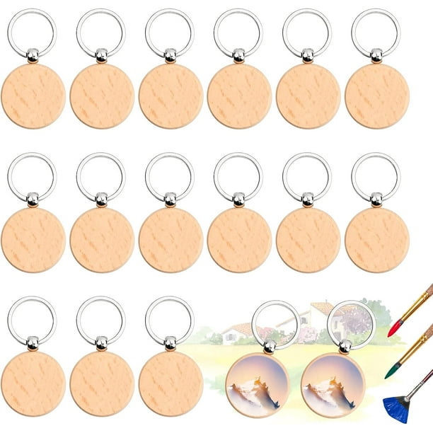 Personalized wooden keychain sale