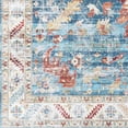 thumbnail image 7 of Iris IRS-2349 9' x 12' Rug in Red/Yellow/Orange/Blue/Tan/Taupe/Cream, 7 of 7