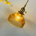 thumbnail image 4 of Small Colorful Glass Pendant Light Fixtures for Kitchen Sink, Mini Retro Japanese Pendant Lighting, Single Farmhouse Hanging Lamp, Nordic Ceiling Chandelier for Bar Counter Bedside Closet, 4 of 6