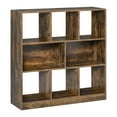 thumbnail image 1 of HOMCOM Storage Shelf 3-Tier Bookcase Display Rack, Home Office Living Room, 1 of 10