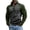 Army Green, variant on Men's Half-Zip Hoodie - Unisex Hooded Sports Pullover, Army Green, L