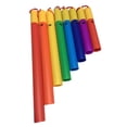 thumbnail image 2 of Tubos de percusión afinados, 8 notas C, tubos musicales mayores, juguete auditivo sensorial, juego de escala pentatónica mayor para niños 3 4 5 6, 2 of 7