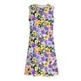 thumbnail image 4 of Xysaqa Plus Size Nightgowns For Women, Women'S Sleepwear Sexy Sleepwear For Women Summer Fashion Sleeveless Floral Print Pleated Sleep Dress Ladies Camisole Nightgown Womens Nightshirts & Gowns On Cle, 4 of 6