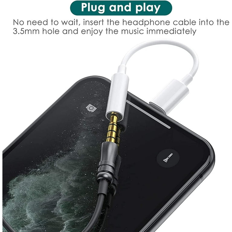 Lightning to 3.5mm Headphone Jack Adapter - Education - Apple (CA)