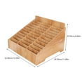 thumbnail image 2 of Classroom Organization And Storage Desk Storage Organizer Multi-grid Phone Box, 2 of 8