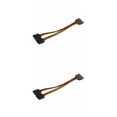 thumbnail image 3 of Methold SATA Power Y-splitter Adaptador de cable de alimentación Convertidor a 1-drag-2 Accesorio de disco duro 20 centímetros 2piezas, 3 of 6