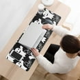 thumbnail image 3 of Long Mouse Pads for Desk,Smiling Ghosts Halloween Pattern Desk Mats on Top Of Desks, Desk Mouse Pad Extra Large with 3mm Non-Slip Base and Stitched Edge for Gaming,Office,Work,Home 31.5x11.8in, 3 of 5