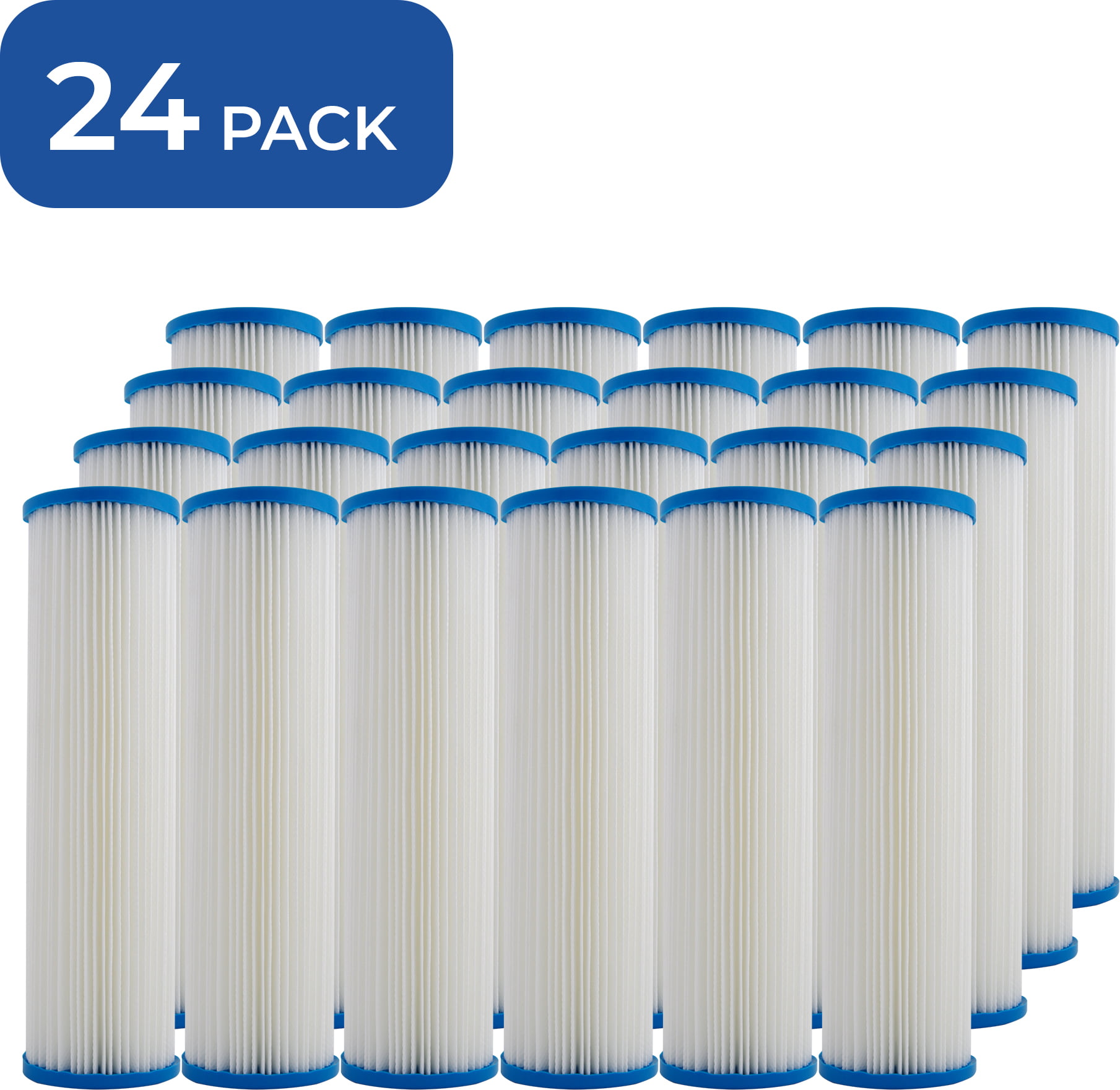 8 Pack 155053-43 10x4.5 Water Filters SpiroPure Replacement for Pentek R50-BB