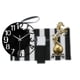 thumbnail image 2 of Reloj de pared grande,Reloj de pared acrílico silencioso de estilo moderno.,Reloj de pared grande de oficina,silencioso,fácil de leer y sencillo.,Figura de escritorio,Estante con estatua de, 2 of 8