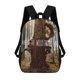 thumbnail image 1 of Donde viven los monstruos-theme Backpack, Campus style schoolbag Bookbag with Adjustable Shoulder Straps And Large Zip Compartment, Unisex Travel Bags., 1 of 6