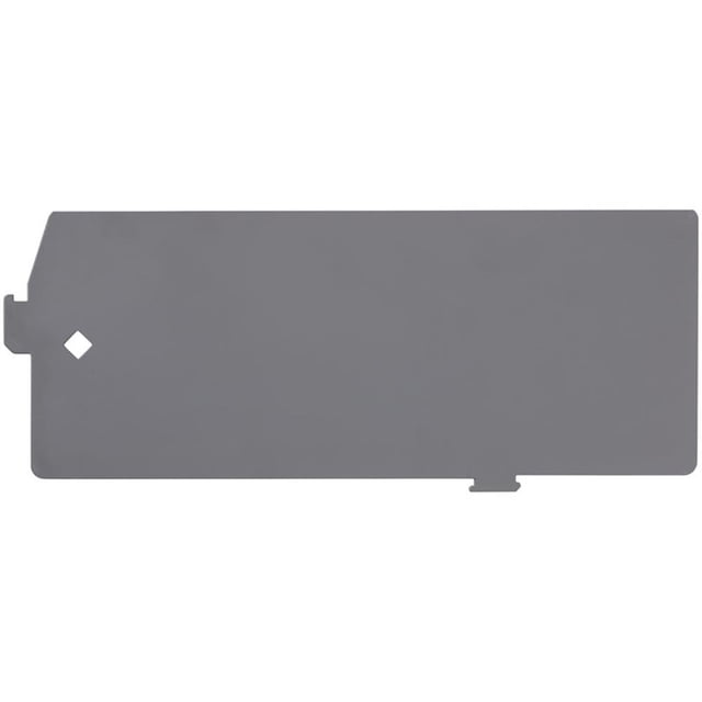 Hirsh Metal Lateral Divider Kit 10-pack 5"H x 12.38"D Platinum Gray