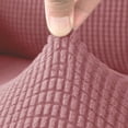 thumbnail image 4 of relayinert Elastic Sofa Cover Sofa Looking New Machine Washable And Non-fading High-stretch Stretch Slipcovers Rubber Pink 1Set, 4 of 6