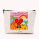thumbnail image 5 of Bolsa cosmético de lona Monedero con estampado de moda Cremallera para vacaciones de fin de semana (E) Ehuebsd Para Estrenar, 5 of 6