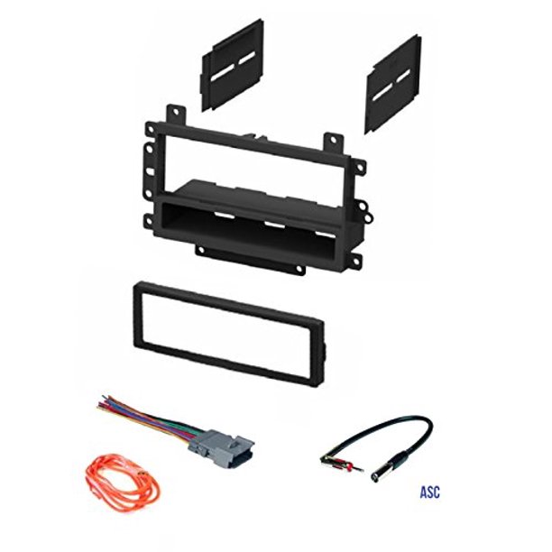 ASC Audio Car Stereo Radio Dash Kit, Wire Harness, and Antenna Adapter