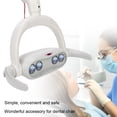 thumbnail image 2 of Luz bucal Dental, Luz De Examen Bucal LED Dental, lámpara de Examen bucal quirúrgica sin luz LED Ajustable con luz fría de 15 vatios para sillón Dental, 22 mm/26 mm(22mm) Saludable Fugacal NO, 2 of 7