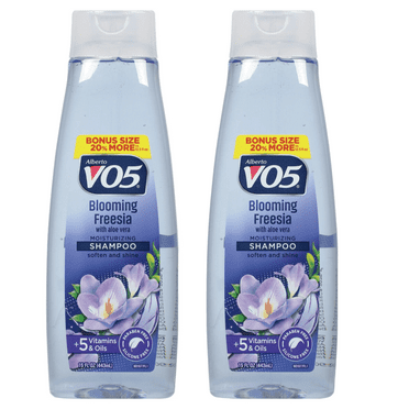 Alberto VO5 Moisturizing Blooming Freesia Shampoo , 15 oz Shampoo 2 Pack