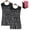 Black, variant on JJYY 1PC/2Pcs Large Hanging Jewelry Storage Bag with Pockets, Wall-Mounted Jewelry Holder and Display Organizer for Necklaces, Bracelets, Earrings, and Rings, Ideal for Home Use