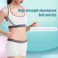 thumbnail image 6 of Women's Workout Set 2 Pcs Cross Back Sports Bras+Legging Tracksuit Outfits, 6 of 10