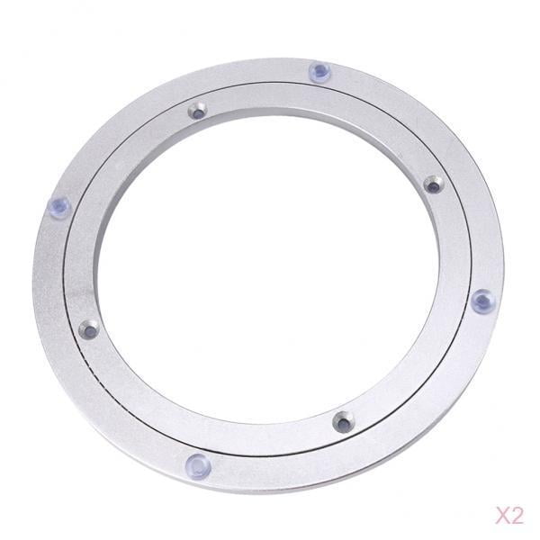 Placa Giratoria Giratoria Redonda De 2 Piezas Con Placa Giratoria Gruesa De Servicio Pesado De 516 De 10 " Sunnimix Placa giratoria para cojinete