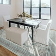thumbnail image 3 of Balacho Boho Vintage Oriental Faux Wool Area Rug, 5' x 8', Off-White, 3 of 7