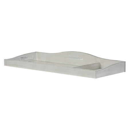 UPC: 0693892466209 | Evolur Fully Assembled Changing Tray Antique Gray Mist
